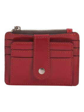 PATRICIA NASH Lava Leather Cassis Id Credit Card Case